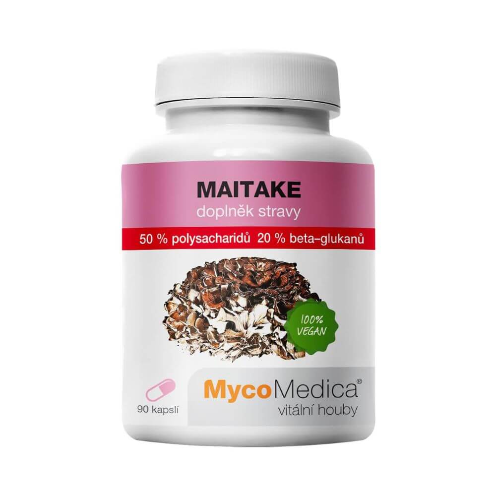 Bottle of Maitake 50% MycoMedica