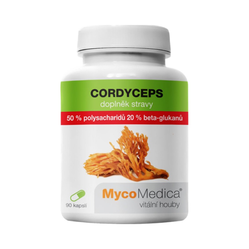 Bottle of Cordyceps 50% MycoMedica